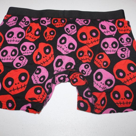 MeUndies hot pink scary skulls men's boxer briefs size medium - Picture 2 of 4